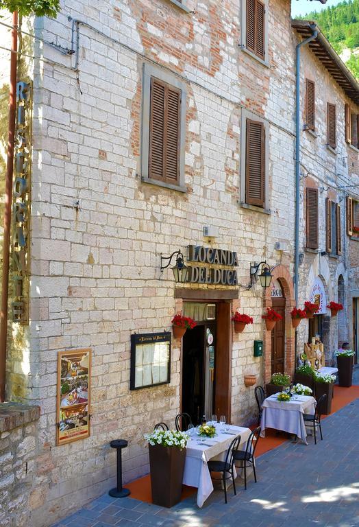 Locanda Del Duca Губбио Экстерьер фото